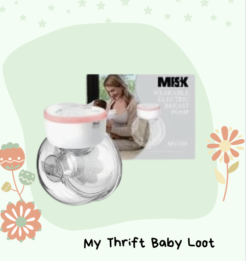 Preloved Misk wearable electric breast pump